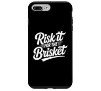 Risk It For The Brisket - BBQ Joke Case for iPhone 7 Plus/8 Plus
