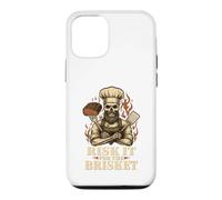 Risk It for The Brisket Funny BBQ Lovers Grill Smoker Master Case for iPhone 12/12 Pro