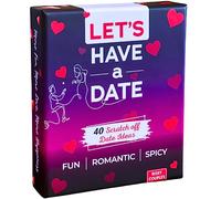 RISKY COUPLES - Fun Mystery Date Night Ideas for Couples - Game with 40 Exciting Scratch Off Cards - Romantic Gift for Girlfriend Wife Boyfriend Husband him her - Relationship Card Games