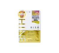 RISM BASE Daily Care Face Mask SHINE - 7 Sheets - Vitamin C & Glutathione - Japanese Hydrating Sheet Mask for Radiant, Smooth Skin - Alcohol-Free & Fragrance-Free