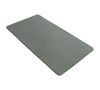 rismart Elastic Tablecloth Pu Leather Rectangular Waterproof Oil-Proof Table Cover Cloth Deep Green,80 x 130 cm