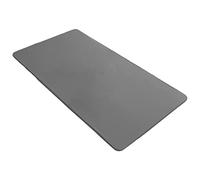 rismart Elastic Tablecloth Pu Leather Rectangular Waterproof Oil-Proof Table Cover Cloth Grey,70 x 130 cm