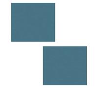 rismart Washing Machine Top Cover Waterproof Dust Proof Decor Mat, 2 PCS Navy,40 x 50 cm