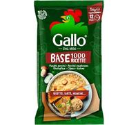 Riso Gallo Pronto Risotto Rice with Mushrooms, Vegetarian, 1 kg (Pack of 1)