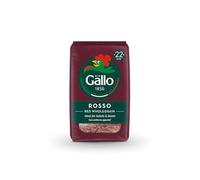 Riso Gallo Vegan Rustico Rosso Fragrant Red Rice, From Sustainable Agriculture,500 g (Pack of 1)