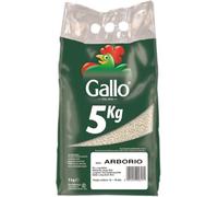 Riso Gallo Vegan Riso Arborio Rice, 5 kg (Pack of 1)