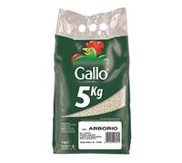 Riso Gallo Vegan Riso Arborio Rice, 5 kg (Pack of 1)