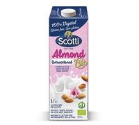 Riso Scotti Organic Almond Drink Unsweetened (1 L) (10 Packs)
