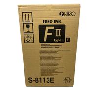 Risograph S-8113E Original Black Ink S-F-Type/Z-Type/EZ-Type 1,000ml x 2