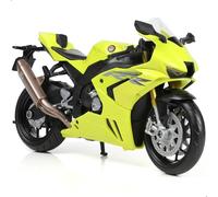 Risopen 1/12 Compatible for Honda 1000R Motorbike Model Toy Mini Alloy Metal Diecast Yellow Motorcycle Model Toy Sport Motorcycle Racing Model Collection Gift for Men Kid Boy (CBR 1000RR)