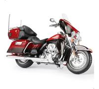 Risopen 1:12 Motorcycle Model for Harley Davidson Electra Glide | Metal fuel tank, detailed cruiser style, fits 5-7in dolls, perfect collectible gift, compatible with Maisto