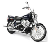 Risopen 1:12 Motorcycle Model for Harley Davidson FXDBI DYNA Street BOB | Metal fuel tank, detailed cruiser style, fits 5-7in dolls, perfect collectible gift, compatible with Maisto