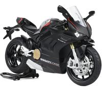 Risopen 1:12 Motorcycle Model Toy Compatible for Ducati V4S