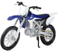 Risopen 1:12 Scale Dirt Bike compatible for Yamaha YZ450f Motorcycle Model Mini Supercross Motocross Moto Model Collection or Gift for Adult Child Boy (Blue)