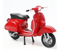 Risopen 1/18 Scale 2016 compatible for VESPA PX Moped Figurine Static Mini Scooter Model Roman Holiday Collection Souvenir Figurine Simulation Motorcycle Cake Topper Gift for Adult (Red Color)