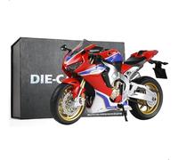 Risopen 1:9 Motorcycle Model Compatible with Honda CBR 1000RR Metal Die-Cast Motorcycle Model No Assembly Required Mini Finished Moto Gift for Adults Red
