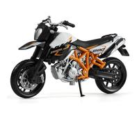 Risopen Dirt Bike 990 Supermoto R Dirt Bike Model Toy 1:18 Black Motocross Motorcycle Model Toy Supercross Collection Gift for Men Child Boy