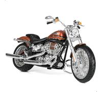 Risopen Motorcycle Compatible for Harley Davidson CVO Breakout 1:12 Mini Motorcycle Model diecast Moto for 5-7 inch Doll seat Decoration Moto Gift for Adults