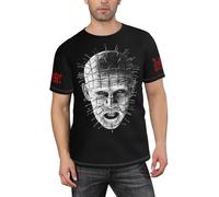 RISPENT Men's Film Pinhead T-Shirt Printed Short Sleeve Shirt Suitable for Multiple Scenarios Multicoloured M