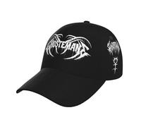 RISPENT Unisex Ghoste Singer Mane Eric Music Whitney Baseball Cap Full-Coverage Printed Stylish Curved Brim Cap All-Season Essential for Every Adventure Multicoloured One Size