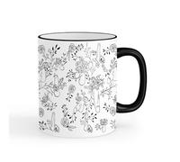 Risqué Gifts Funny Willy Mug - Rude Novelty Mug for Women, Cheeky Gift for Friends, Hen Party, Secret Santa - Hilarious Gag Present, Adult Funny Cup, Exclusive (Black)