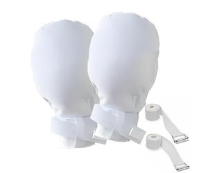 Ristpal 2PCS Dementia Restraint Gloves,Double Security Mitts Fits All Hand Restraint Gloves for Elderly -Made With Extra Padding for Comfort & Protection