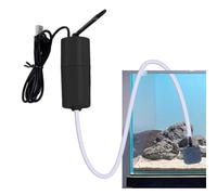 Ristyur Aquarium Air Pump - Oxygen Mute Air Pump Energy Saving Fish Tank Pump - Aquarium Air Pump Accessories for Fishing, Home, Vehicle, Fish Market, Truck