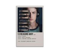 RISUANHENM 13 Reasons Why Poster Room Decor Artistic Poster for Room Aesthetic Canvas Wall Art Bedroom Decor 12x18inch(30x45cm) Unframe-style
