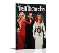 RISUANHENM Death Becomes Her Poster Room Decor Artistic Poster for Room Aesthetic Canvas Wall Art Bedroom Decor 12x18inch(30x45cm) Frame-style