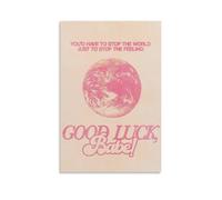 RISUANHENM Good Luck, Babe Poster Room Decor Artistic Poster for Room Aesthetic Canvas Wall Art Bedroom Decor 16x24inch(40x60cm) Unframe-style