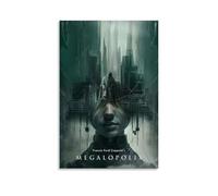 RISUANHENM Megalopolis Poster Room Decor Artistic Poster for Room Aesthetic Canvas Wall Art Bedroom Decor 16x24inch(40x60cm) Unframe-style