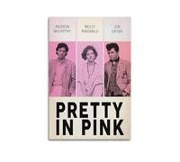 RISUANHENM Pretty in Pink Poster Room Decor Artistic Poster for Room Aesthetic Canvas Wall Art Bedroom Decor 12x18inch(30x45cm) Unframe-style