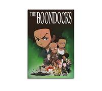 RISUANHENM The Boondocks Poster Room Decor Artistic Poster for Room Aesthetic Canvas Wall Art Bedroom Decor 08x12inch(20x30cm) Unframe-style