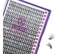 Risute 320pcs Eyelash Extensions Groups Individual Eyelashes Mega Volume Cd Curl 320pcs Eyelash Extensions 20D 40D Natural Looking Pe B-20D and 40D-320pcs