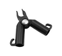Risveglio 12 Pack Garden Trellis Connector Clips Tomato Cage, for Heavy Duty Plant Support Bracket with Spring Steel Wire, for Black 11mm 16mm 20mm