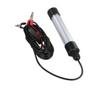 Risveglio 12V 24V LED Submersible Fishing Light 13W IP68 Waterproof Squid Bait Lure Lamp with Switch Boat for Kayak Dock Night Fishing
