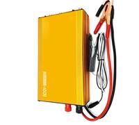 Risveglio 12V to AC Inverter Head Unit, 20 Power Transistors Stable 50A for Performance, Adjustable Frequency and Voltage Dry Cell or Acid Batteries