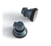 Risveglio 15.4mm Open Back Headphone Shell for DIY, Aluminum Lightweight for Audiophile Customization Black