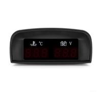 Risveglio 2-in-1 Digital Water Temp Volt Gauge 10mm Sensor