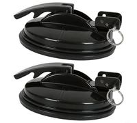 Risveglio 2-Pack for Heavy Duty for Vacuum Suction Cups Camping, 100lb Load Anchor Hook Tent Awning Sunshade on Car for Truck(2pcs)