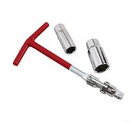 Risveglio 3/8 Drive T-Handle Wrench Set 16mm 21mm Steel | for heavy-duty metal construction, T-handle bar leverage, high torque application, steel build