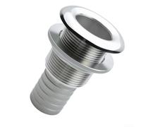 Risveglio 316 Stainless Steel Thru Hull Fitting 3/4 Inch Marine Grade | 316 stainless steel, rust resistant, marine grade durability, harsh weather for proof, long for service life
