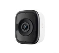 Risveglio 3K Security Camera for Home, Color for Night Vision Motion Detection Two Way Audio ABS Compact White