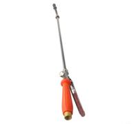 Risveglio 44-Inch Stainless Steel Sprayer Wand with Brass Connectors, Adjustable Nozzle for 3/8" & 1/4" Garden Hoses, Leak-Free Watering Tool