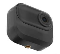 Risveglio 4K Panoramic Action Camera, Lightweight HD Dashcam for Motorcycle, ABS Build with Magnetic Charging Case, White(Black)