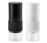 Risveglio ABS Electric Bean Mill 30 Settings for one-Touch Start ABS Electric(White)