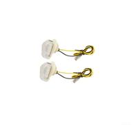 Risveglio ABS Plastic LED Indicators Smoke Lens 8mm Bolt(transparent)