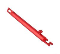 Risveglio Adjustable Car Tailgate Stand Support Rod, Aluminium Alloy Trunk Strut Prop 12.3 18.4 Inch for SUV Vehicle Polishing Repair Tool, Red