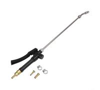 Risveglio Adjustable for Stainless Steel Wand with Brass Barbs 3/8in and 1/4in Hose and Lockable Handle Compatible with Pressure for Washer Use(1set)