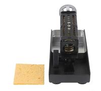 Risveglio Adjustable Soldering Iron Holder Stand with Cleaning Sponge, Wire Winding Cage Soldering Station, Black